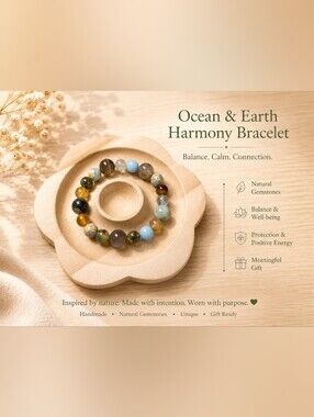 Ocean & Earth Harmony Bracelet